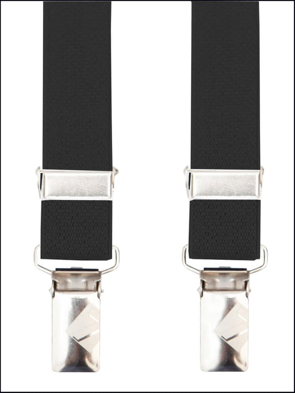 Stretch Man Suspenders Black