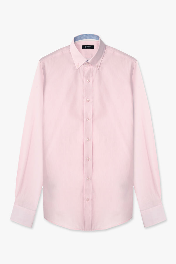 Camicia Uomo Leonardo Sport Oxford Rosa