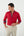 Camicia Uomo Donatello Iconic Popelin Stretch Rosso