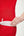 Camicia Donna Manica Corta Giulietta Iconic Cotone Rosso