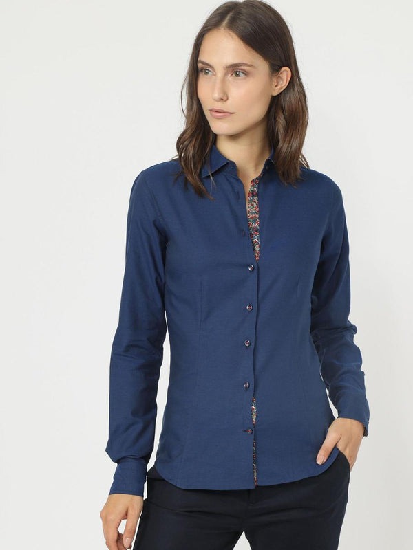 Camisa Mujer Giulietta Oxford Azul