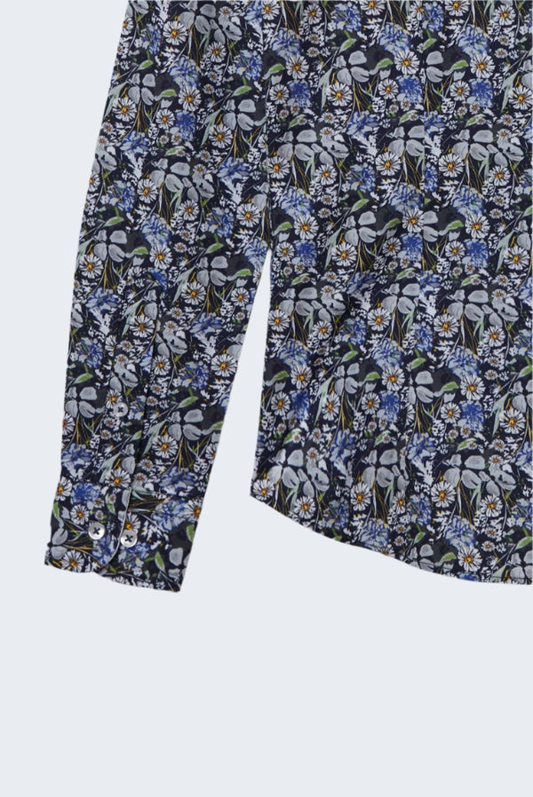 Camicia Donna Beatrice Sport Popelin Blu Celeste
