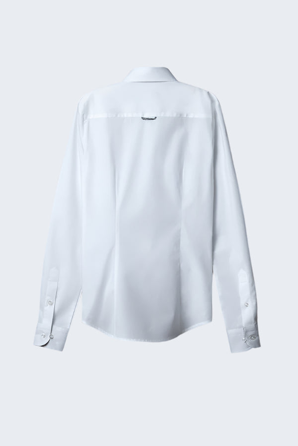 Beatrice Sport Poplin Stretch Women Shirt White