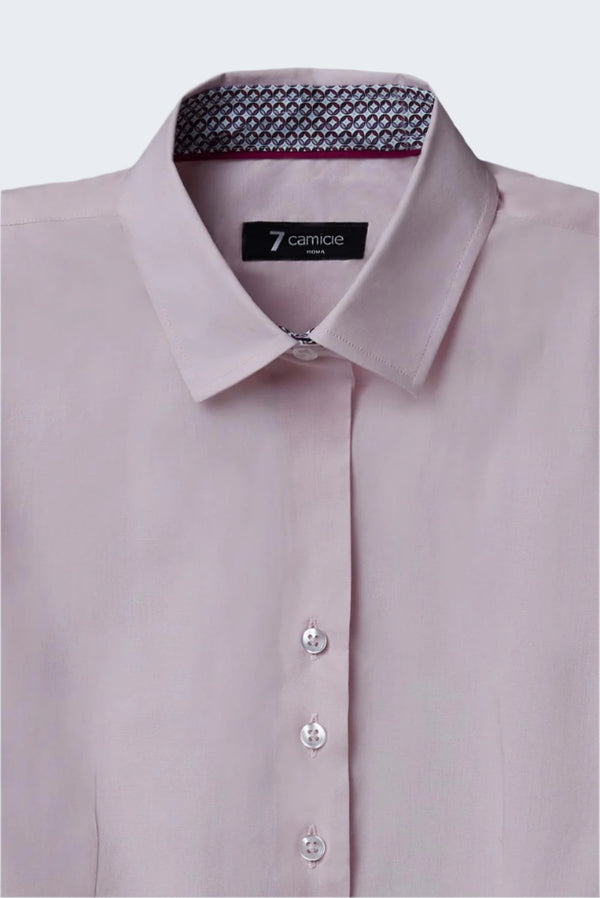 Camisa Mujer Beatrice Sport Popelin Stretch Rosa