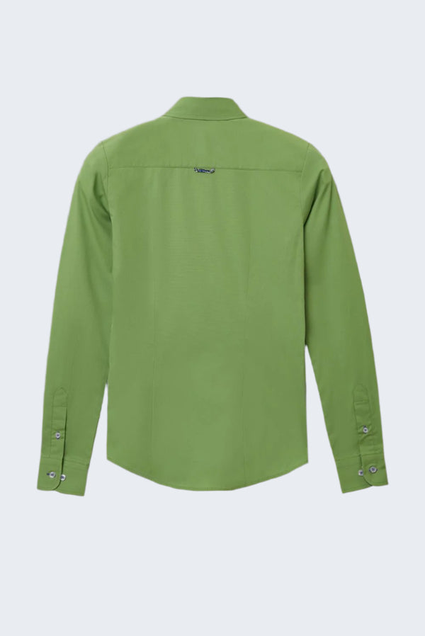 Camisa Mujer Beatrice Sport Popelin Stretch Verde