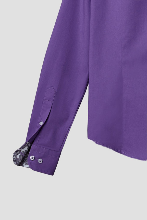 Camisa Mujer Beatrice Sport Popelin Stretch Morado