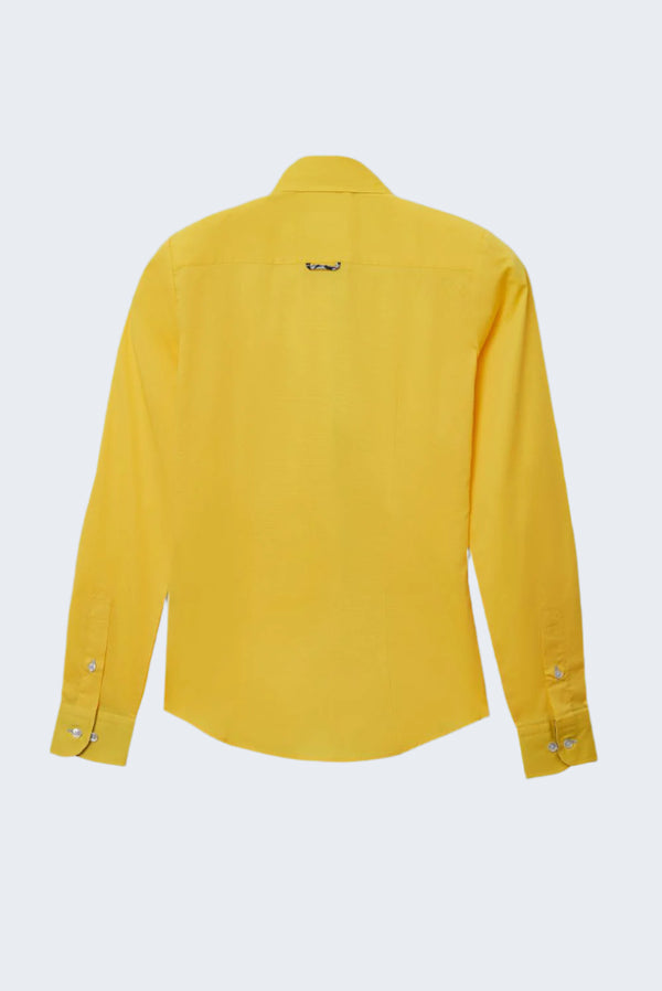 Camisa Mujer Beatrice Sport Popelin Stretch Amarillo