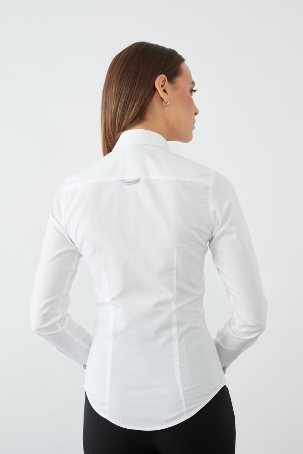 Camicia Donna Beatrice Sport Oxford Bianco