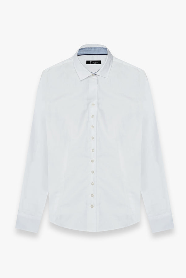 Camisa Mujer Beatrice Sport Oxford Blanco