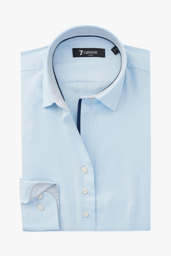 Chemise Femme Beatrice Sport Oxford Bleu clair