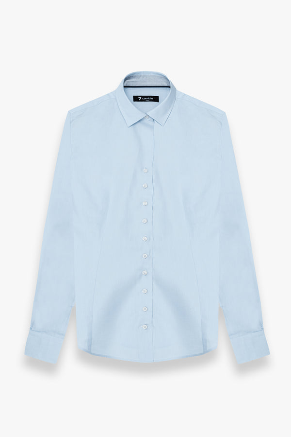 Beatrice Sport Oxford Women Shirt Light Blue