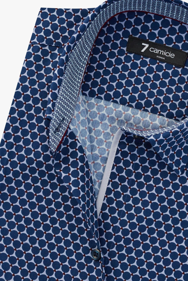 Chemise Femme Beatrice Sport Popelin Bleu Gris