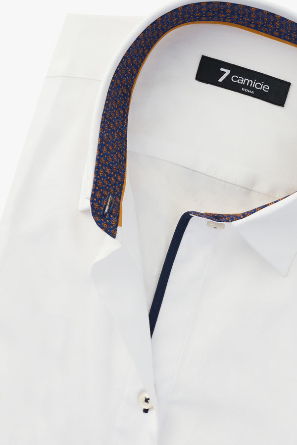 Beatrice Sport Poplin Stretch Women Shirt White