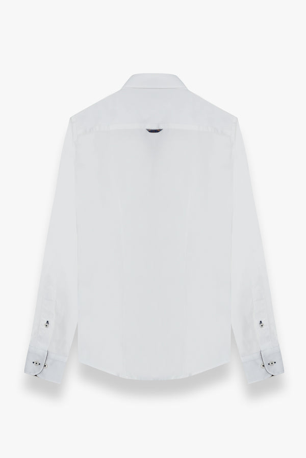 Beatrice Sport Poplin Stretch Women Shirt White