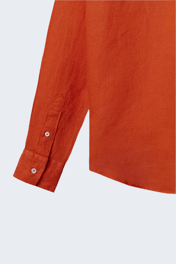 Chemise Femme Beatrice Sport Lin Orange