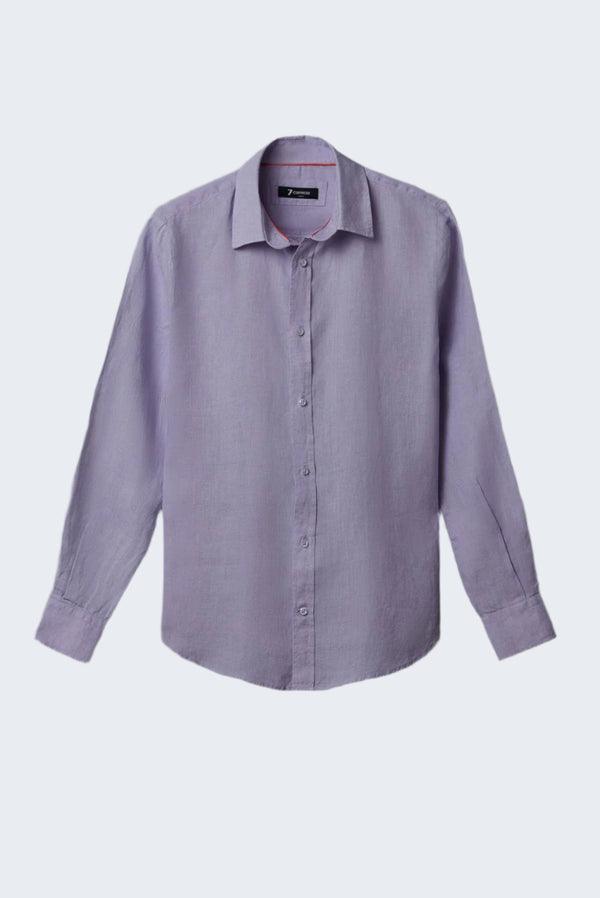 Chemise Femme Beatrice Sport Lin Lilas