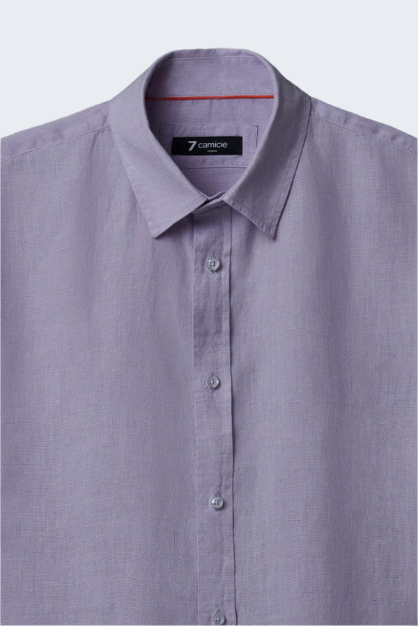 Chemise Femme Beatrice Sport Lin Lilas