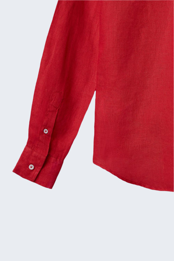 Chemise Femme Beatrice Sport Lin Rouge