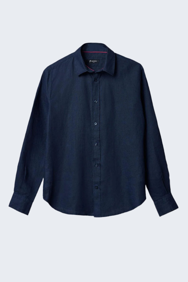 Chemise Femme Beatrice Sport Lin Bleu