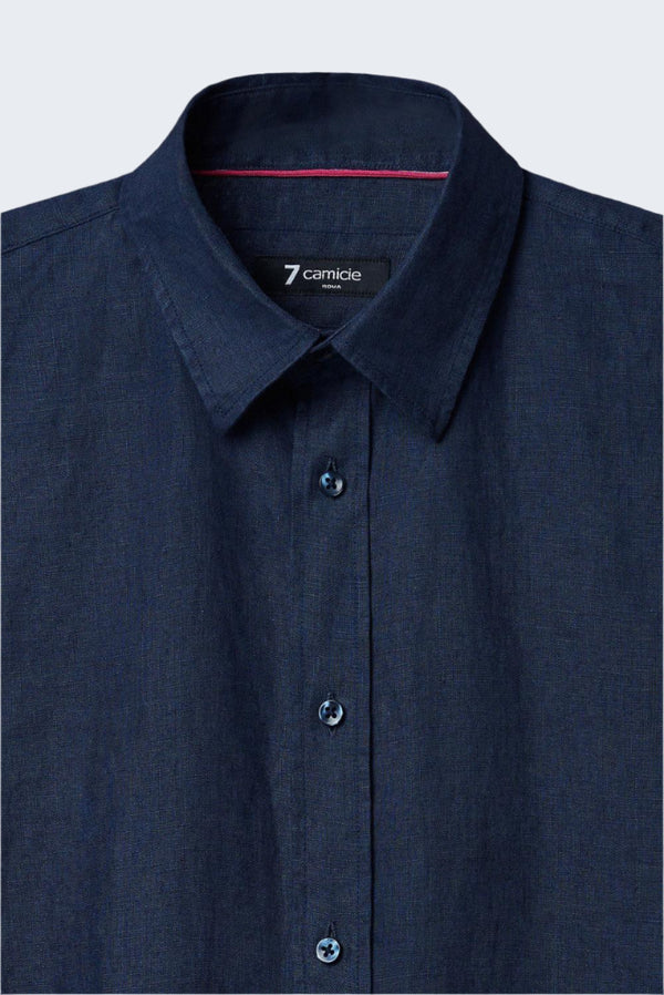 Chemise Femme Beatrice Sport Lin Bleu