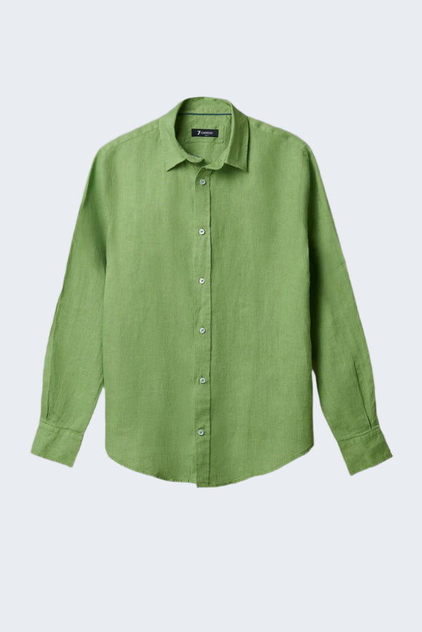 Chemise Femme Beatrice Sport Lin Vert