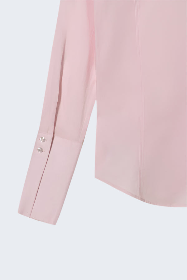 Camisa Mujer Linda Popelin Stretch Rosa