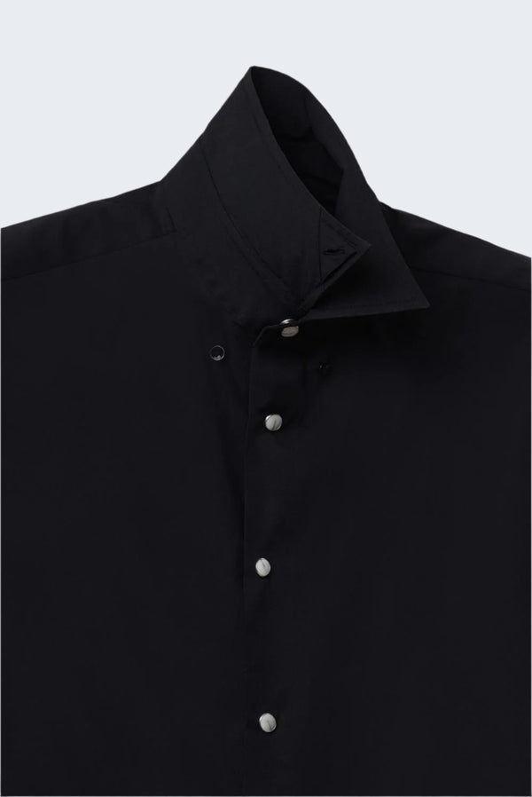 Camicia Uomo Claudio Sport Popelin Stretch Nero