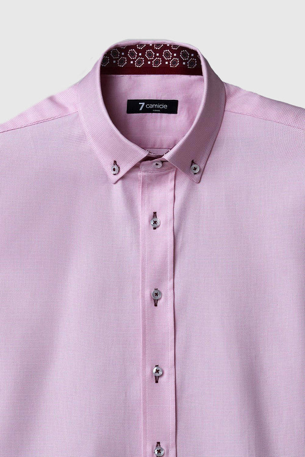 Camicia Uomo Leonardo Sport Armaturato Lilla