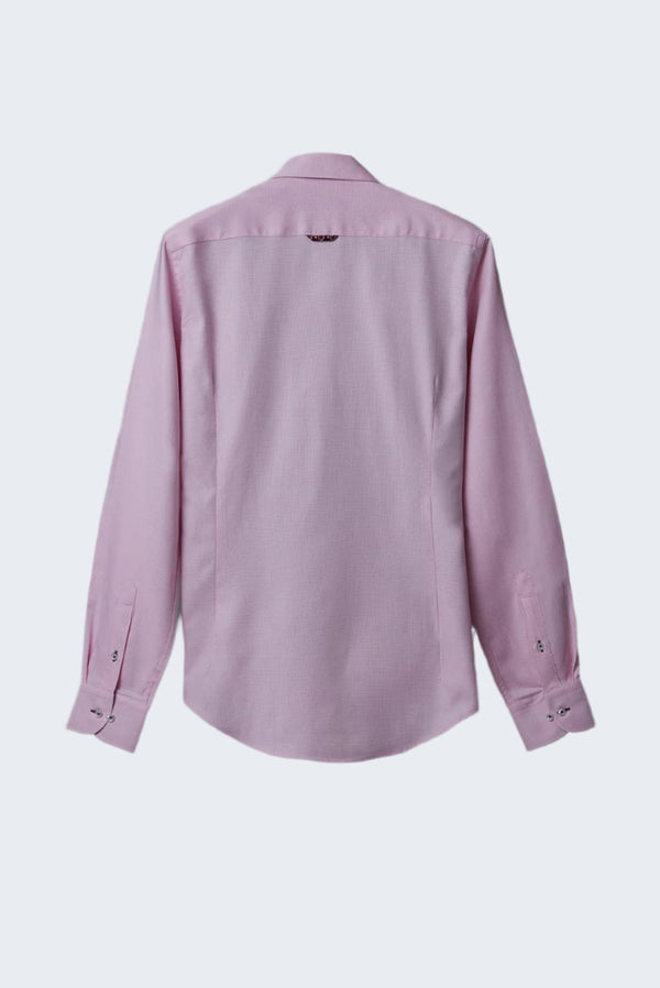 Camicia Uomo Leonardo Sport Armaturato Lilla