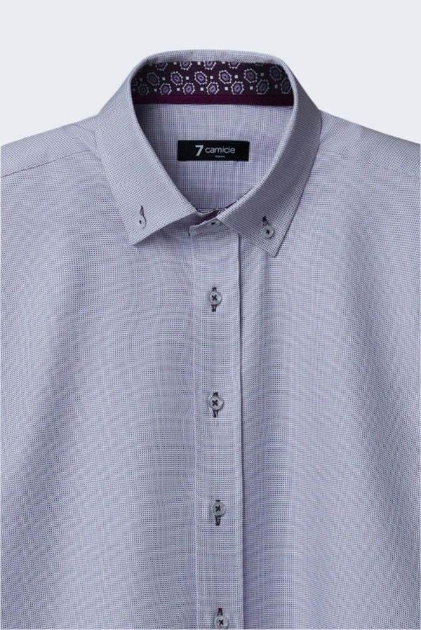 Camisa Hombre Leonardo Sport Armaturato Azul