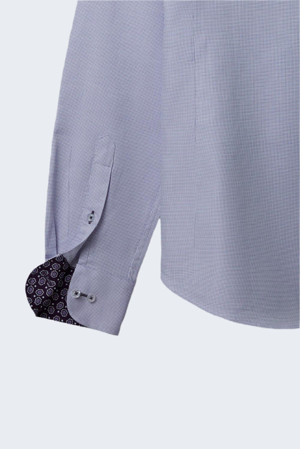 Camisa Hombre Leonardo Sport Armaturato Azul