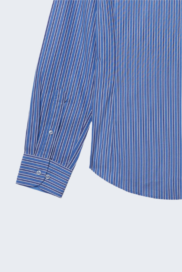 Camisa Hombre Leonardo Sport Popelin Azul Claro Azul
