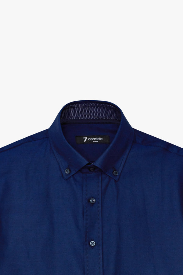 Leonardo Sport Herren Hemd Oxford Blau