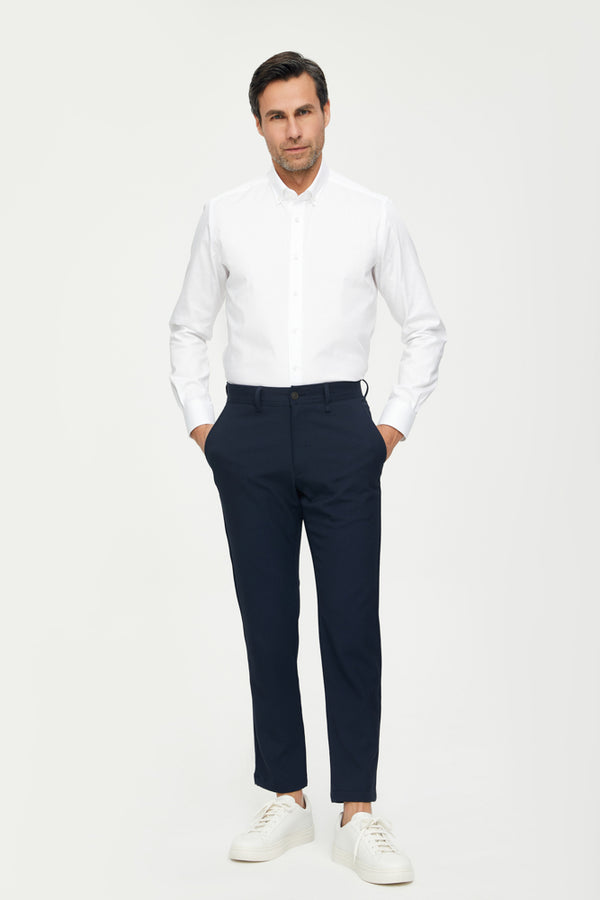 Chemise Homme Leonardo Coton Blanc