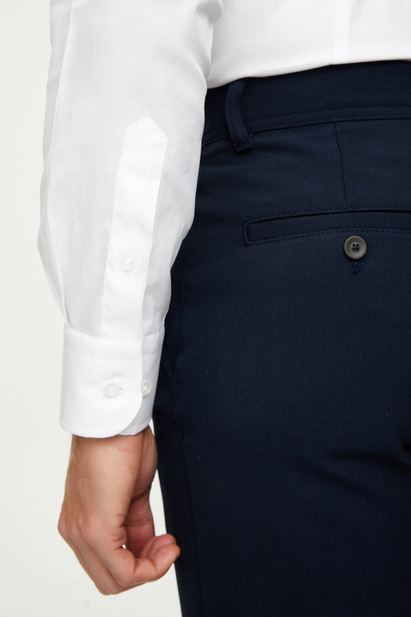 Chemise Homme Leonardo Coton Blanc