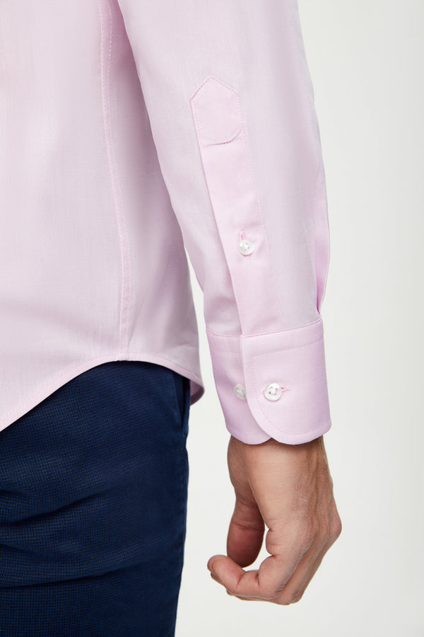 Leonardo Essential Cotton Man Shirt Pink