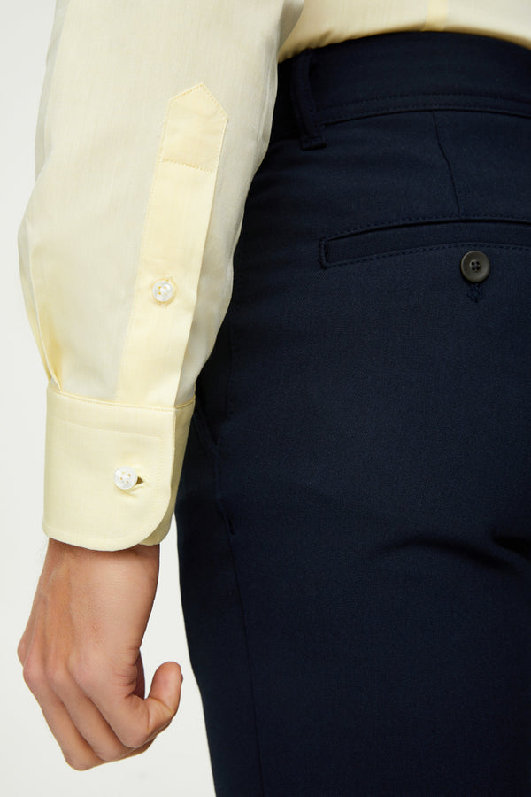 Chemise Homme Leonardo Coton Jaune