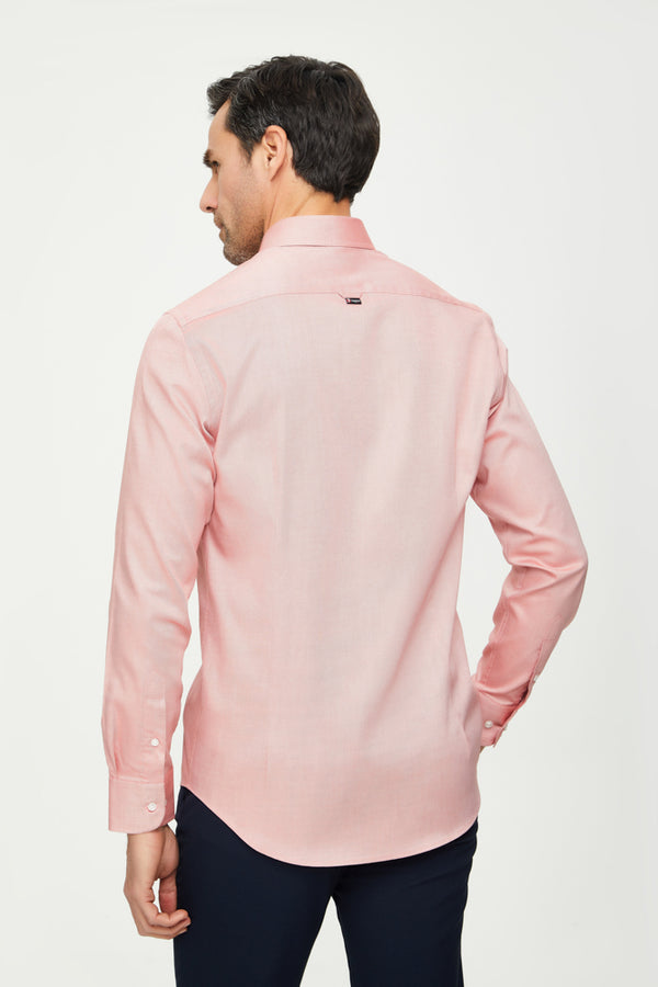 Chemise Homme Leonardo Coton Orange