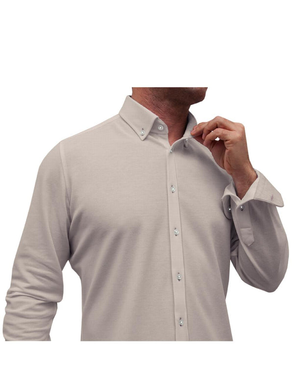 Camisa Hombre Leonardo Algodon Rosa