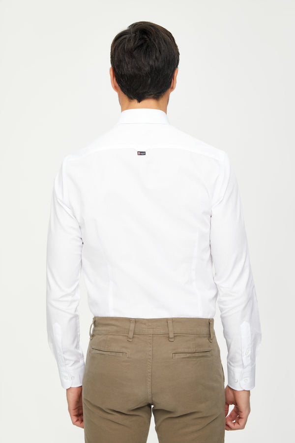 Leonardo Essentials Cotton Man Shirt White