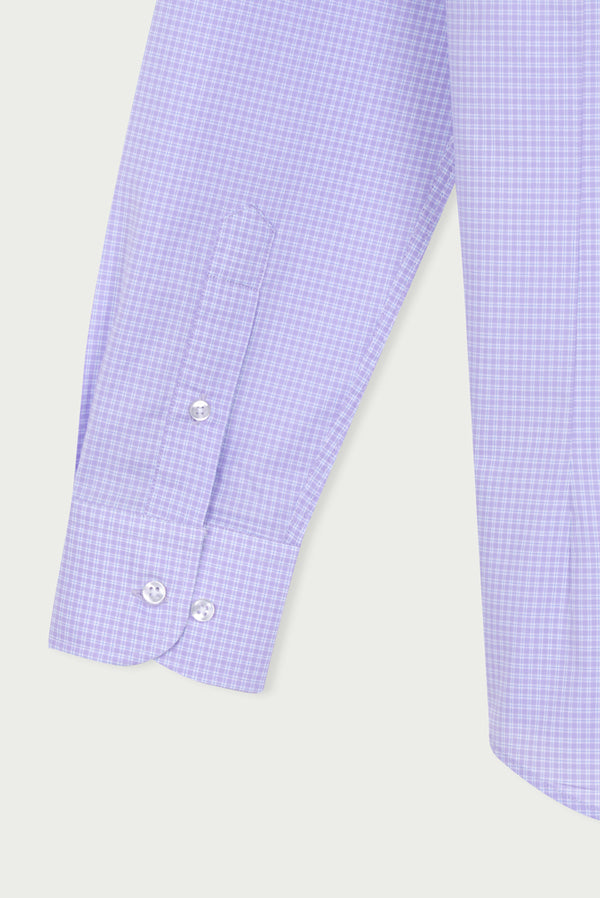 Leonardo Essentials Cotton Man Shirt Lilac Lilac