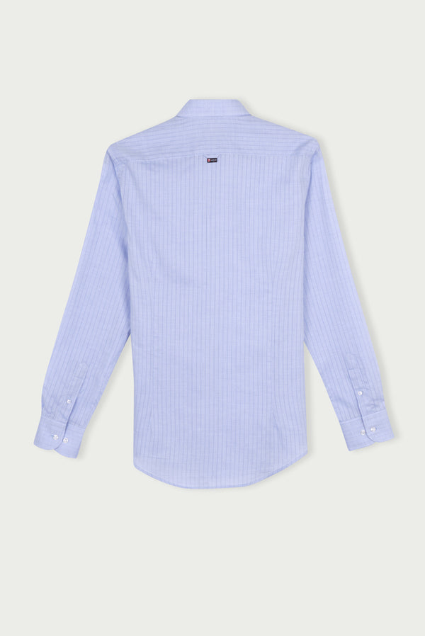 Camisa Hombre Leonardo Algodon Gris