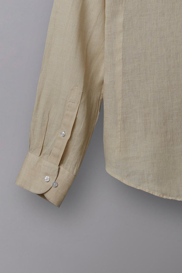 Chemise Homme Leonardo Lin Beige