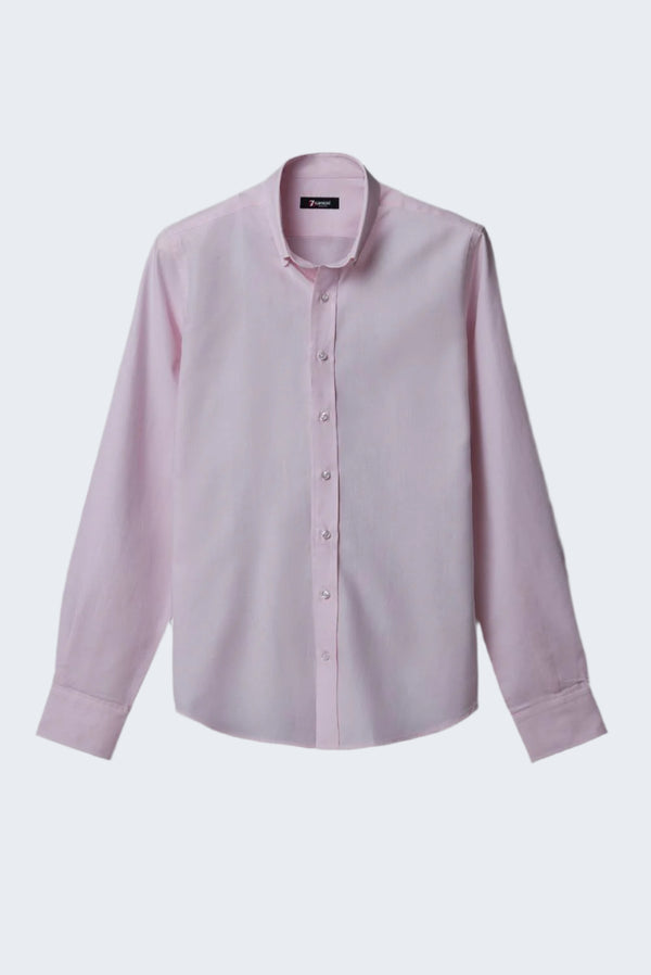 Chemise Homme Leonardo Oxford Rose