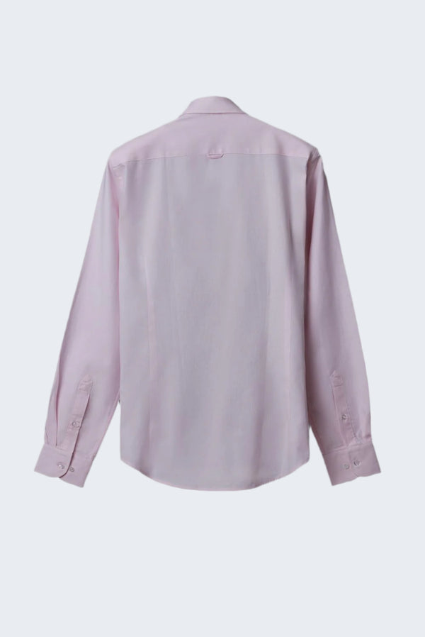 Chemise Homme Leonardo Oxford Rose