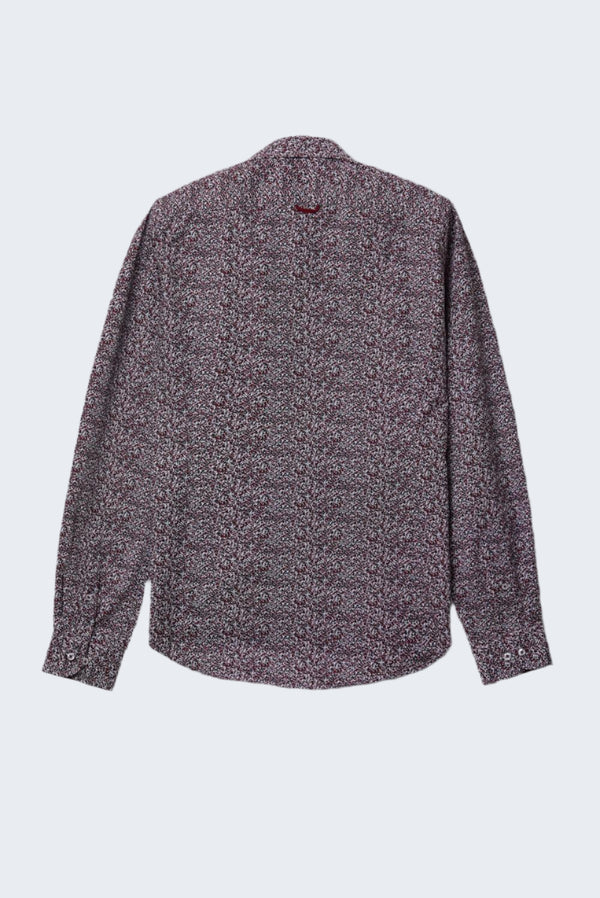 Firenze Sport Poplin Man Shirt White Red