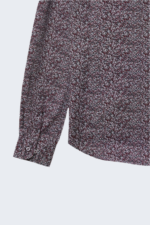 Firenze Sport Poplin Man Shirt White Red