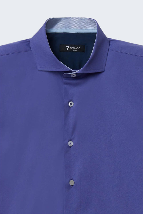 Chemise Homme Firenze Sport Popelin Stretch Bleu clair