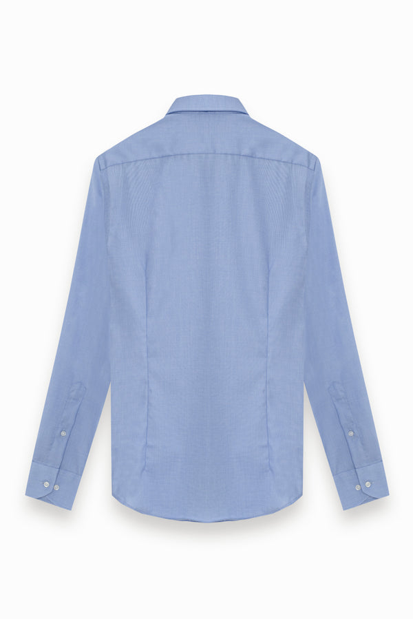 Chemise Homme Marcello Essential Twill Bleu clair Sans repassage