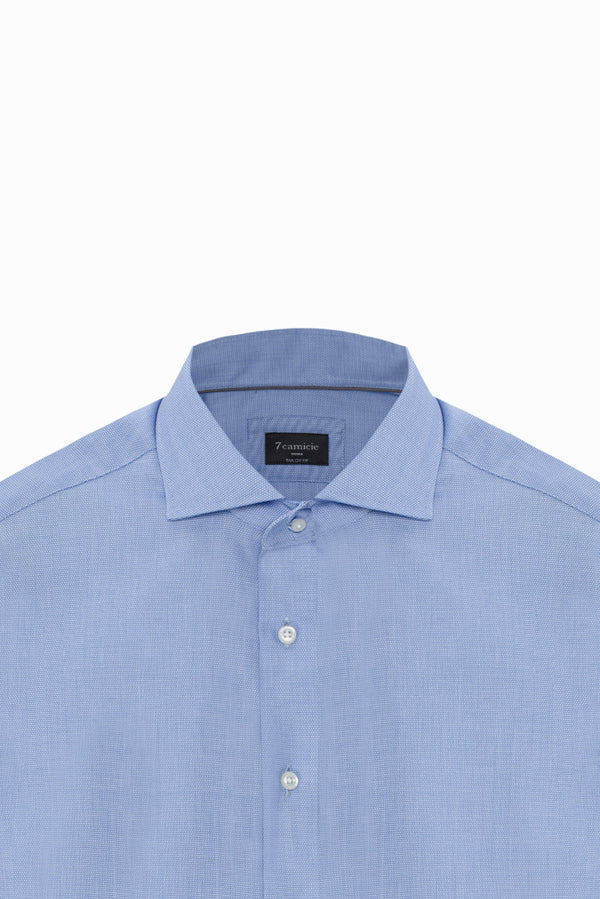 Chemise Homme Marcello Essential Twill Bleu clair Sans repassage